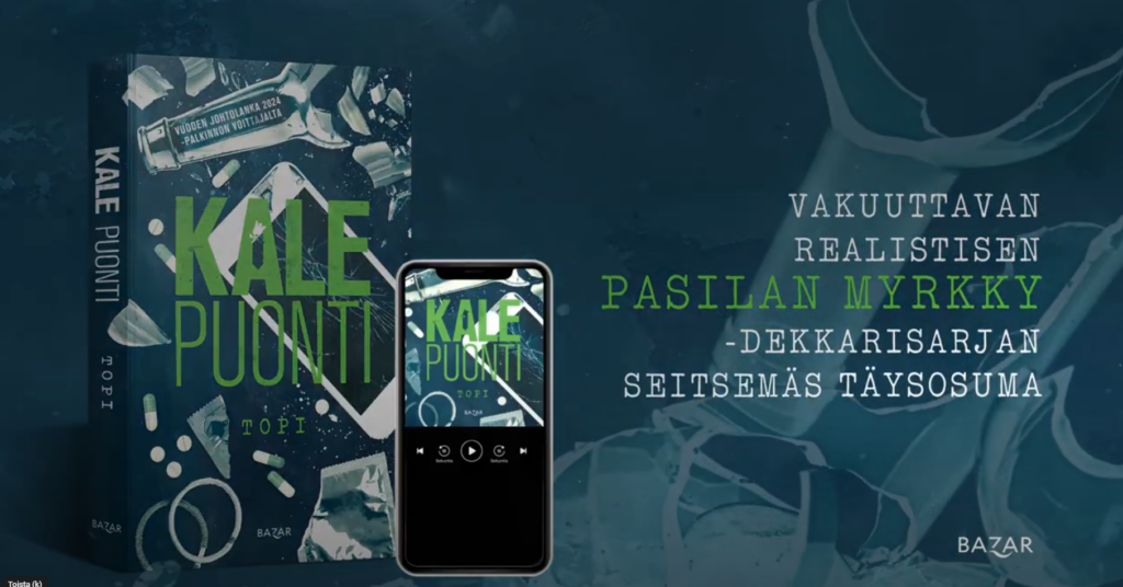 Kale Puontin Topi-kirjan kansikuva.