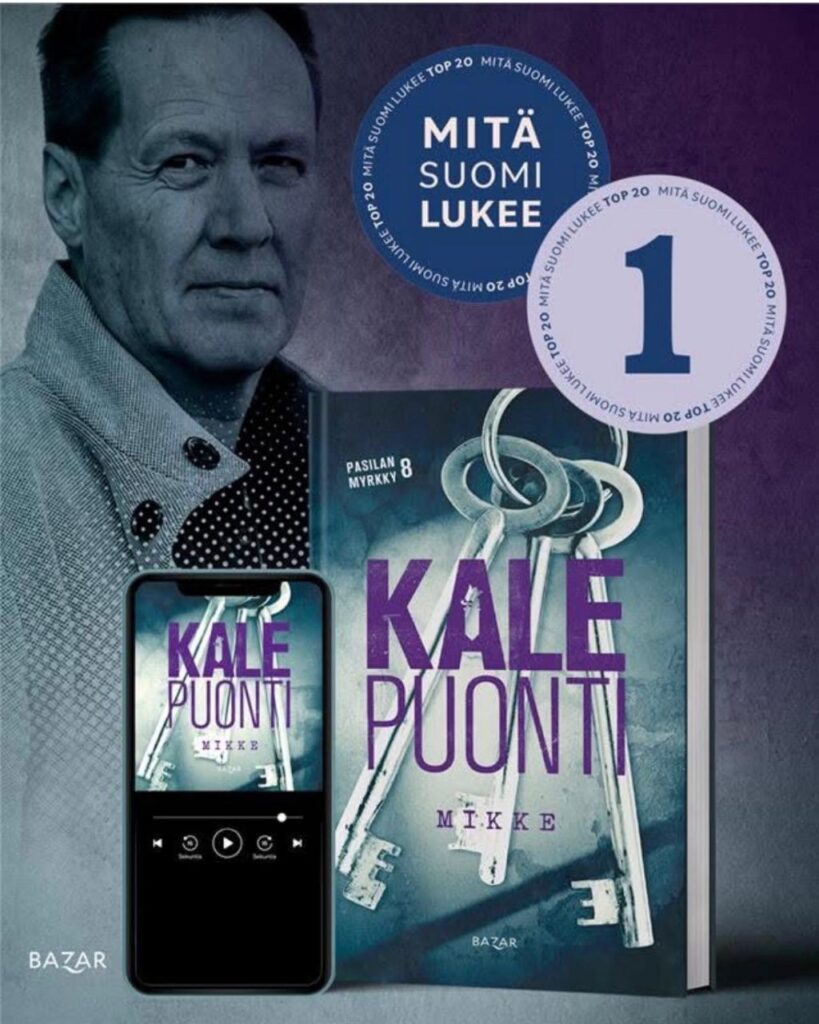 Kale Puontin Mikke oli tammikuun myydyin kirja Suomessa.